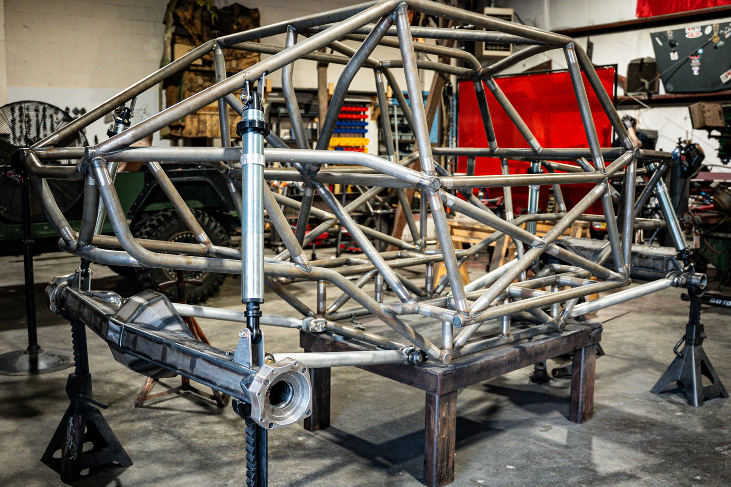 Huffman's Fab Trail Car Chassis