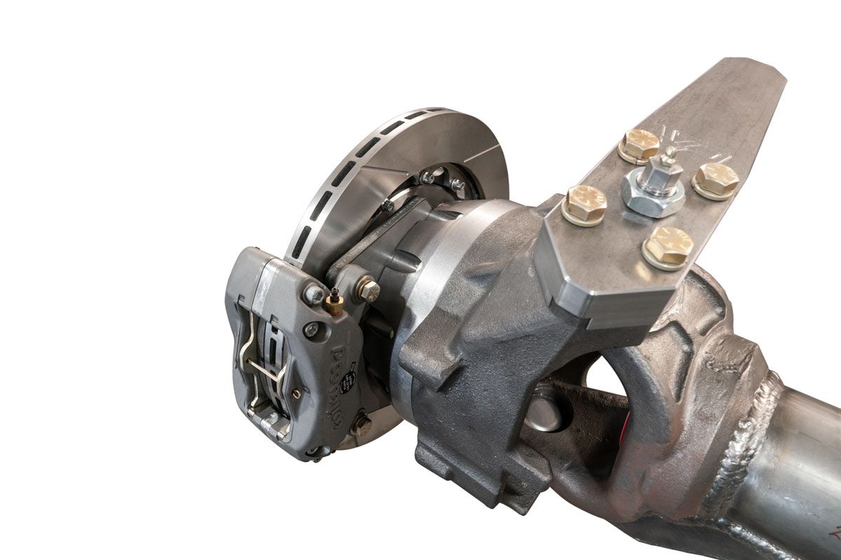 Crane Axle Front 05+ Super Duty Unit Bearing Light Weight Brake Kit