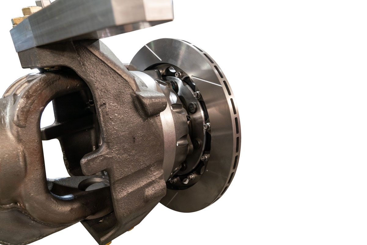 Crane Axle Front 05+ Super Duty Unit Bearing Light Weight Brake Kit