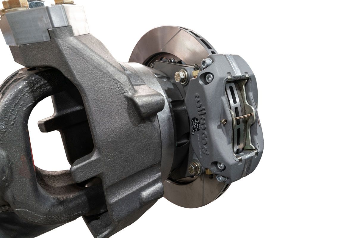 Crane Axle Front 05+ Super Duty Unit Bearing Light Weight Brake Kit