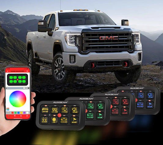 AR-800 Multifunction RGB Switch Panel with Bluetooth Controlled