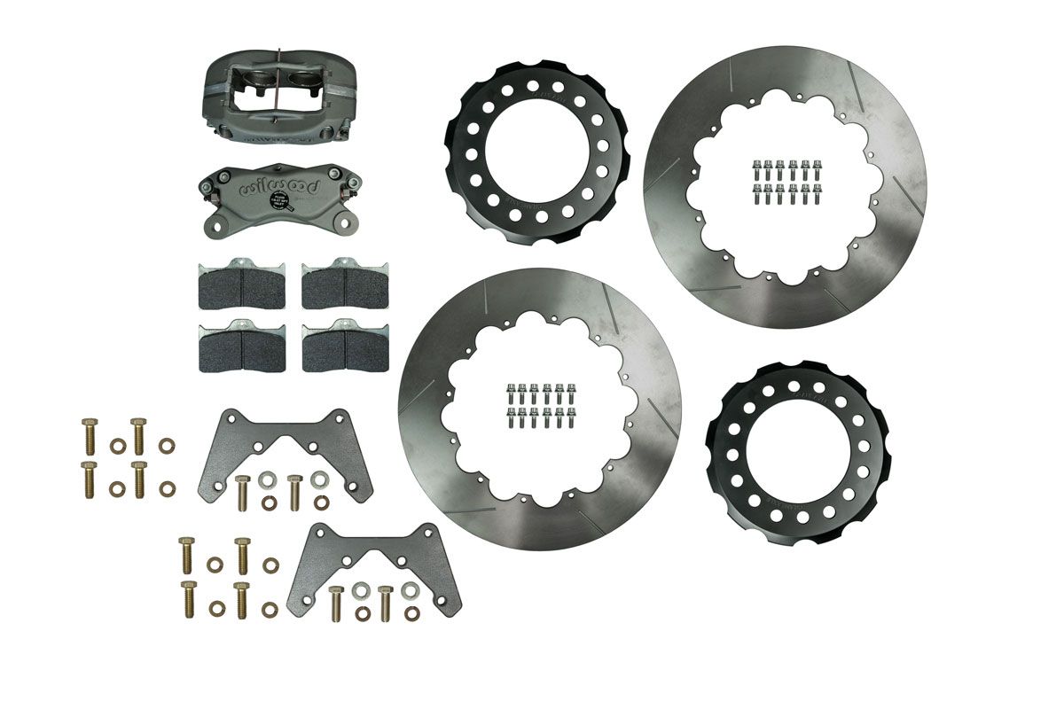 Crane Axle Rear 05+ Super Duty Unit Bearing Light Weight Brake Kit