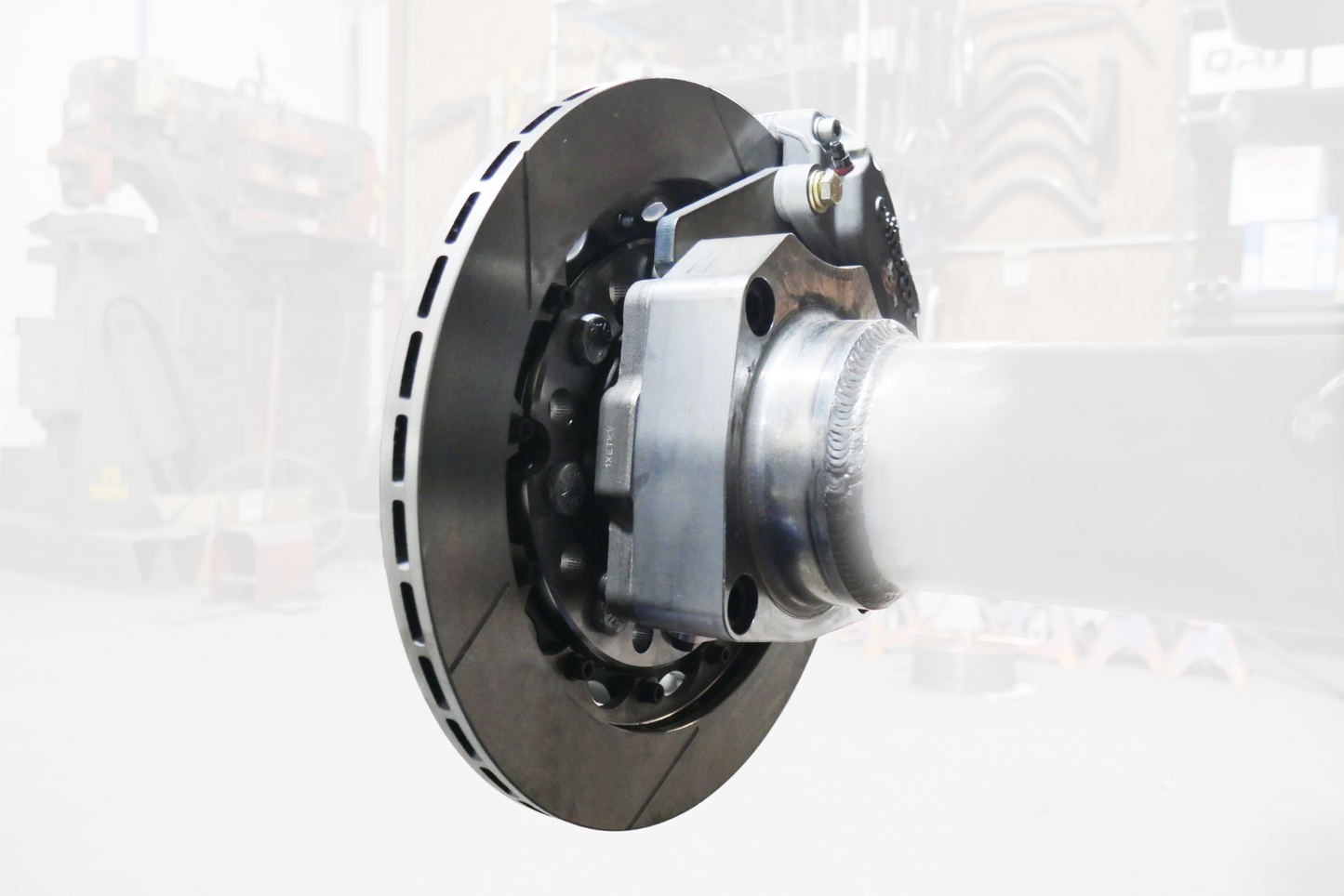 Crane Axle Rear 05+ Super Duty Unit Bearing Light Weight Brake Kit