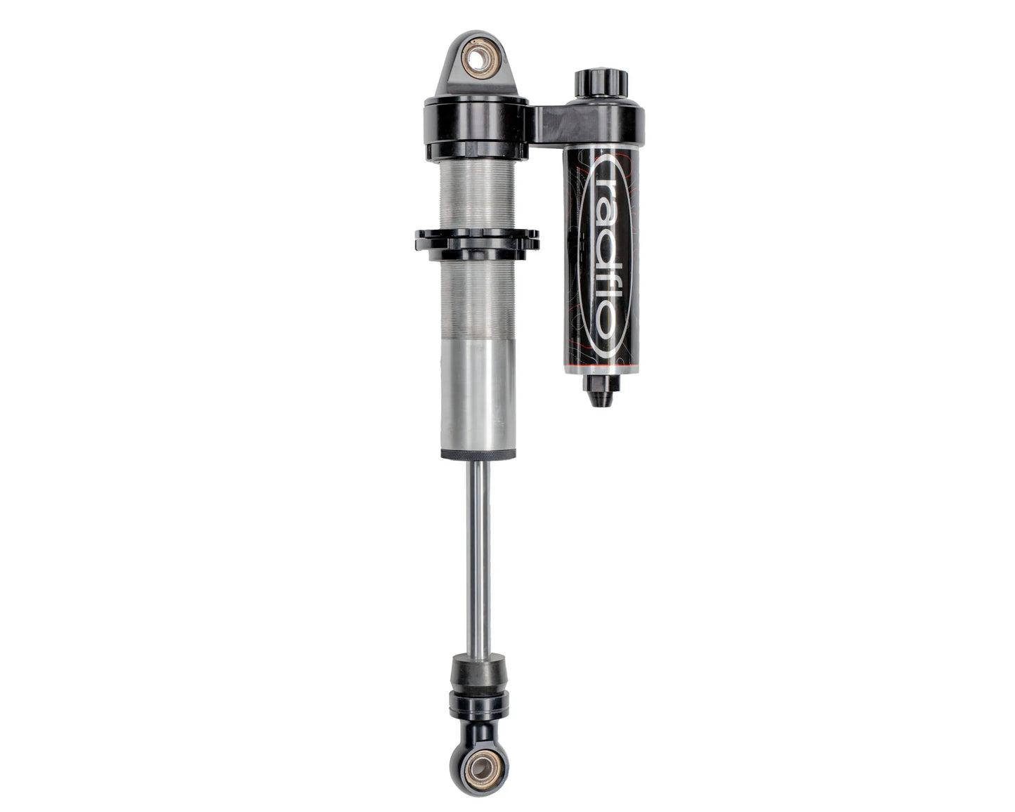 Radflo Off Road 2.0 Coilover 16″ Travel 7/8″ Shaft With Piggy Back Reservoir And Dual Rate Spring Hardware